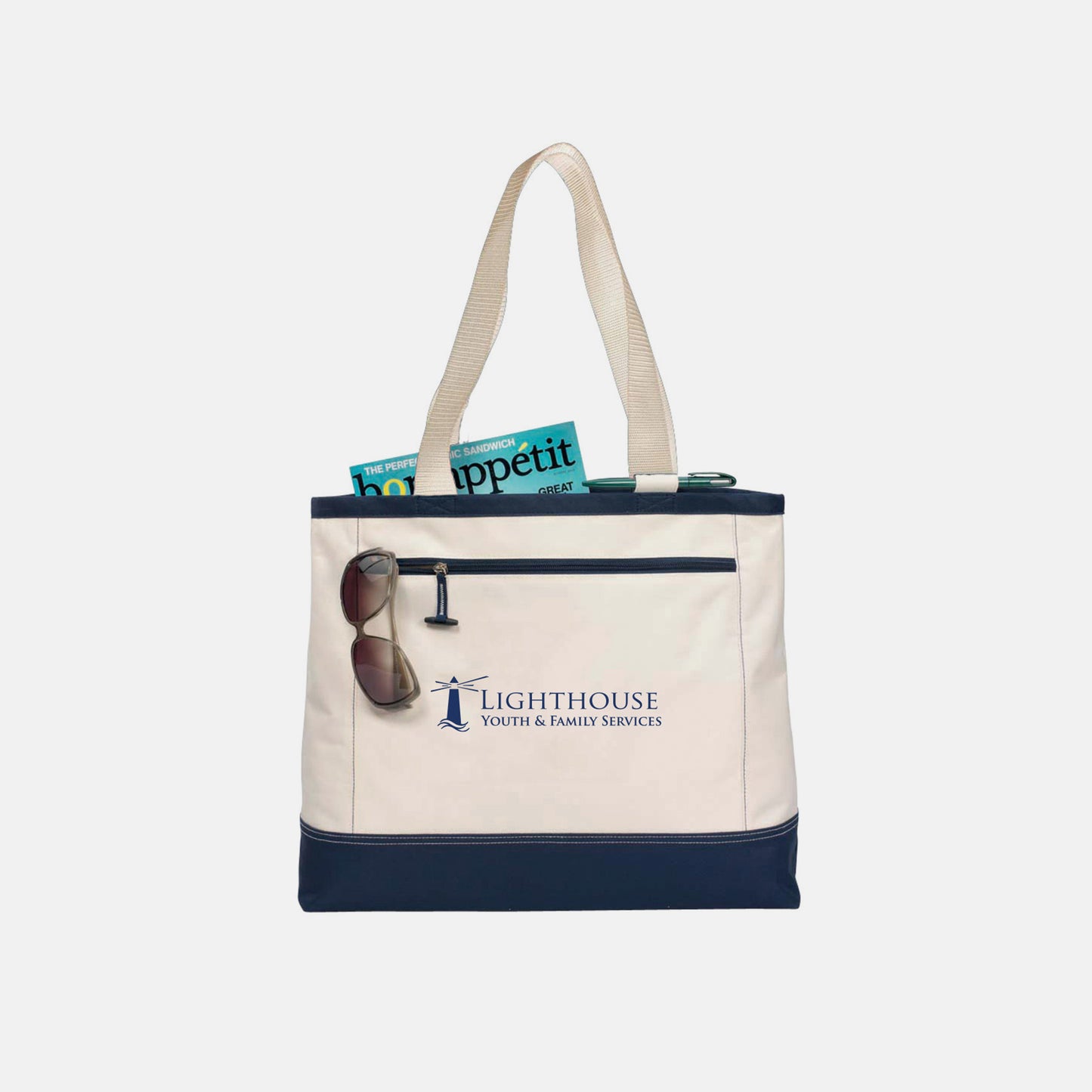 Lighthouse Youth & Family Services Utility Tote